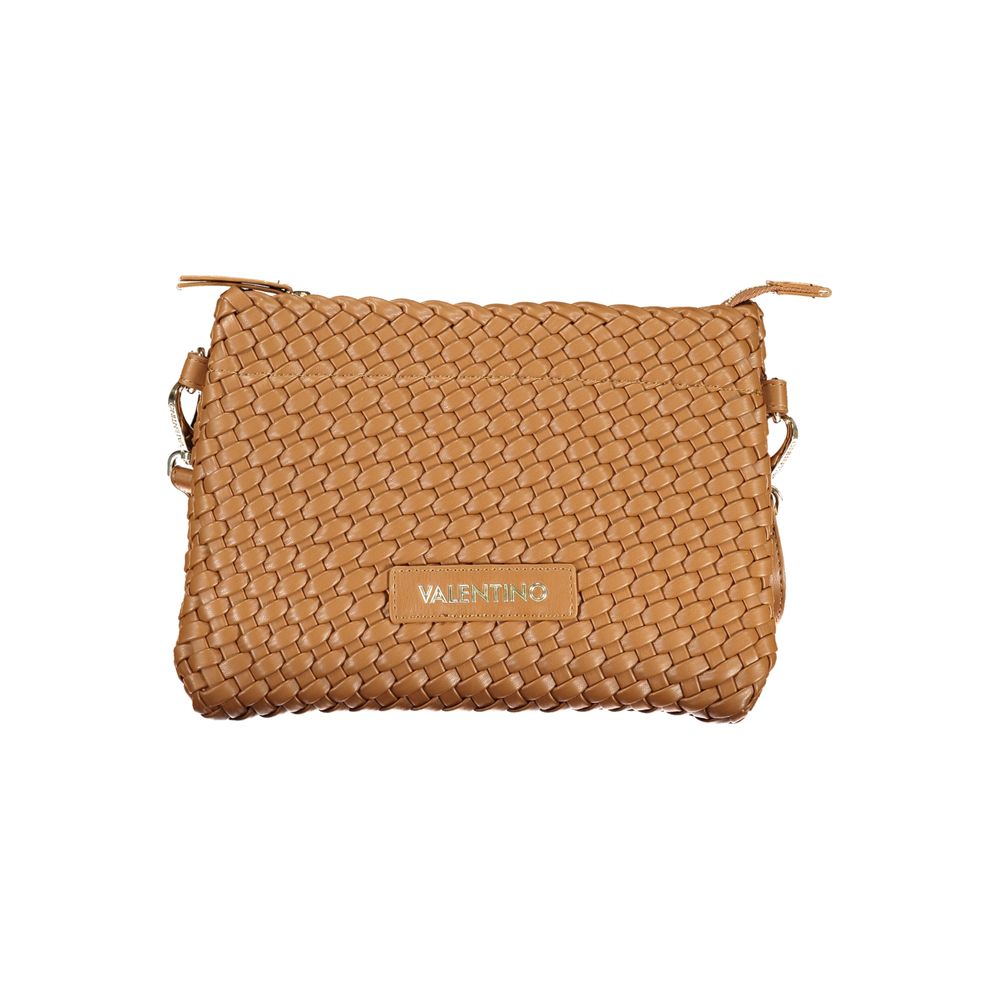 Marrone Poliuretano Womens Shoulder Bag