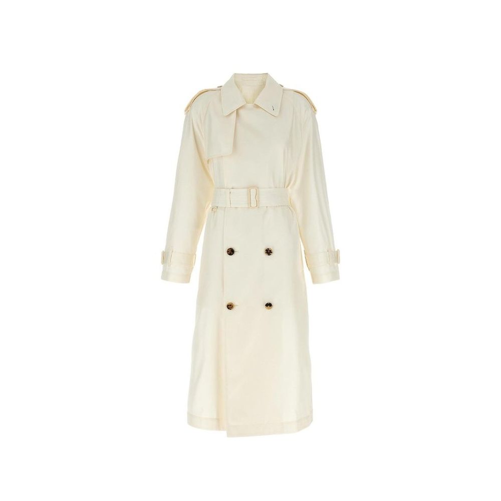 White Silk Coat