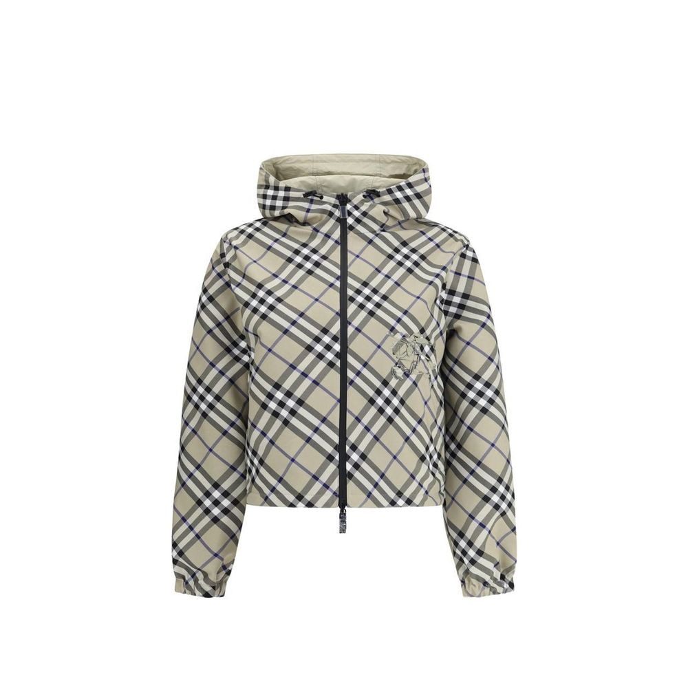 Gray Polyamide Shell Jacket