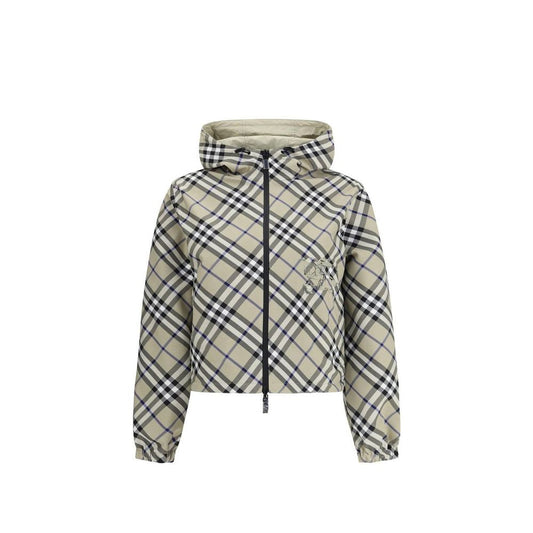 Gray Polyamide Shell Jacket