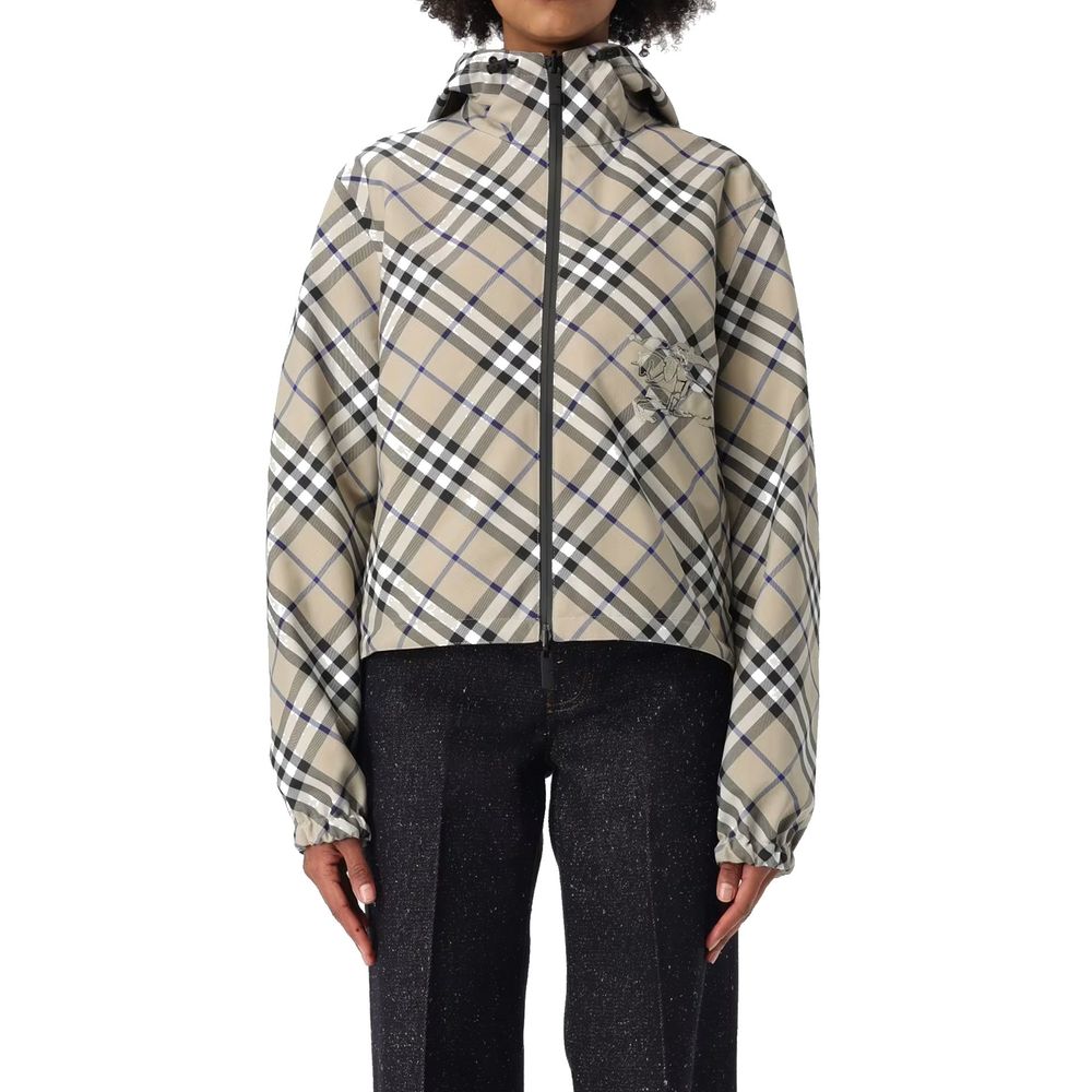 Gray Polyamide Shell Jacket