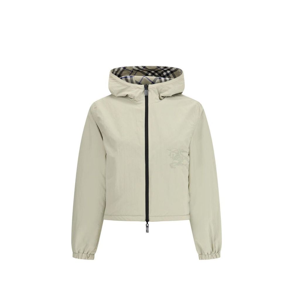 Gray Polyamide Shell Jacket