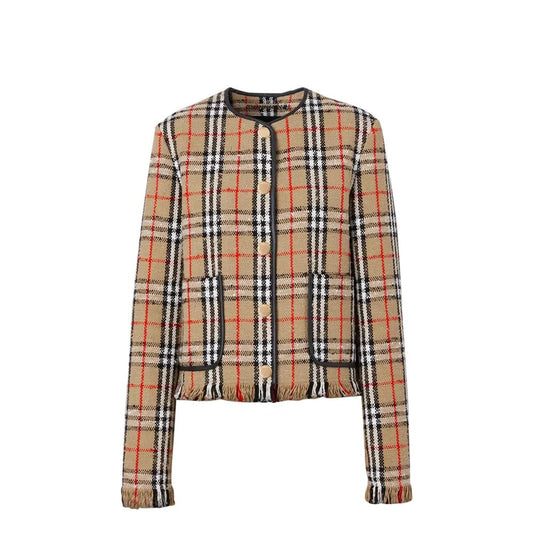 Beige Cotton Coat