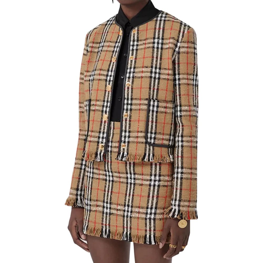 Beige Cotton Coat