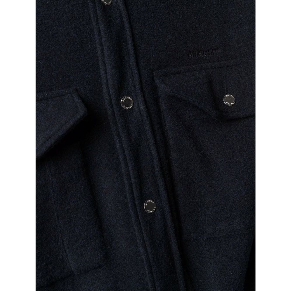 Blue Marabou Coat