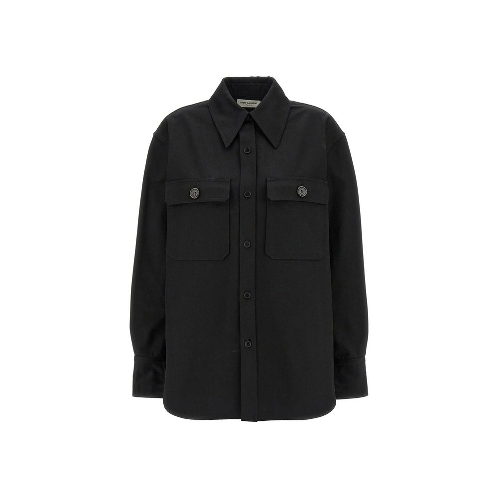 Black Denim Shirt