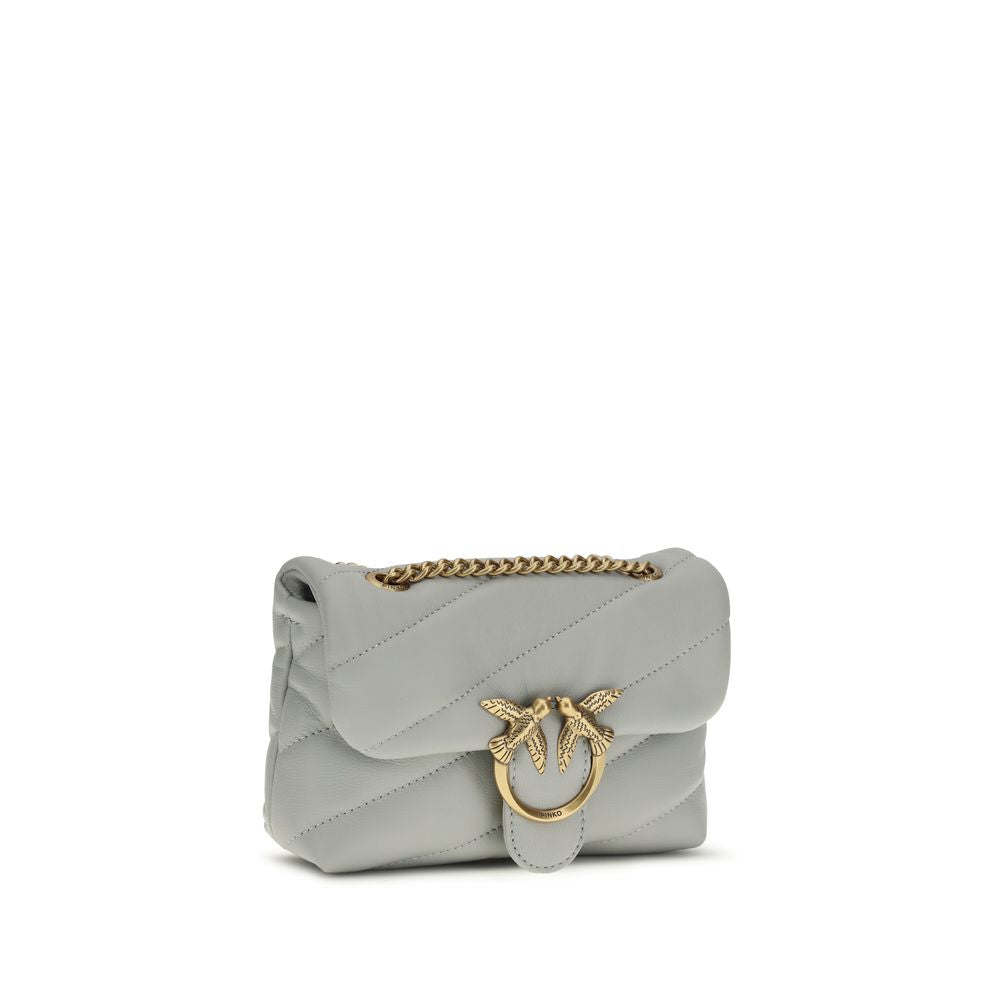 Gray Calf Leather Bos Taurus Shoulder Bag