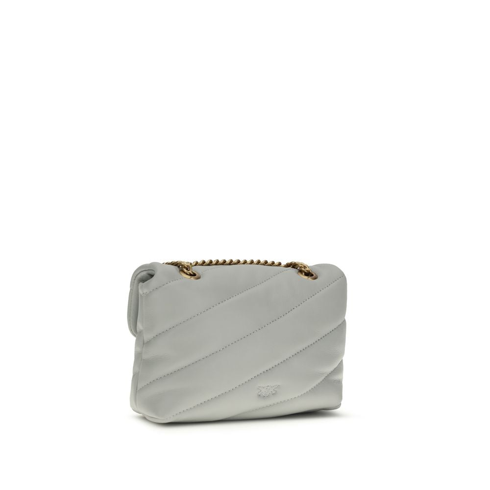 Gray Calf Leather Bos Taurus Shoulder Bag