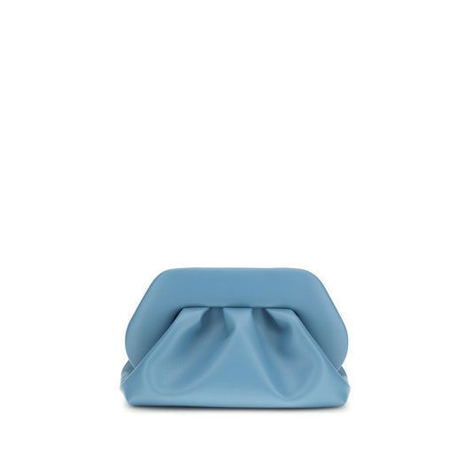 Blue Other Fibres Clutch Bag