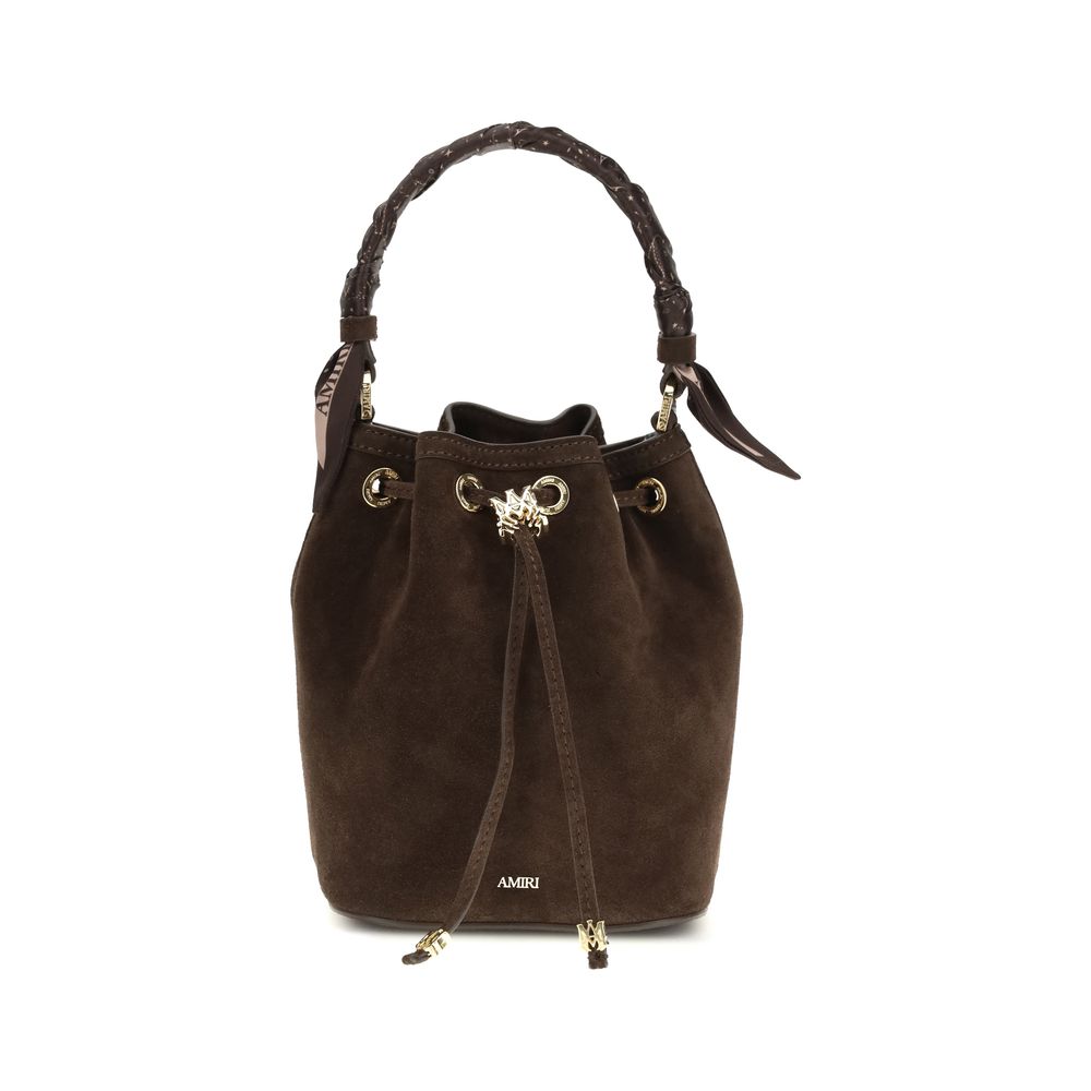 Brown Calf Leather Bos Taurus Backet Bag
