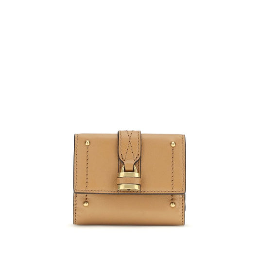 Beige Lamb Ovis Aries Aries Wallet
