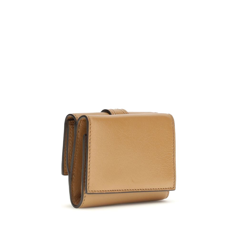 Beige Lamb Ovis Aries Aries Wallet