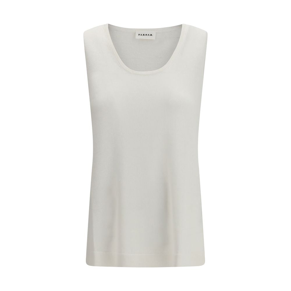 White Linen T-Shirt