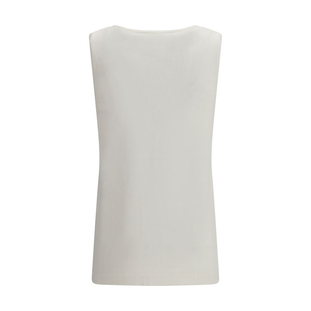 White Linen T-Shirt