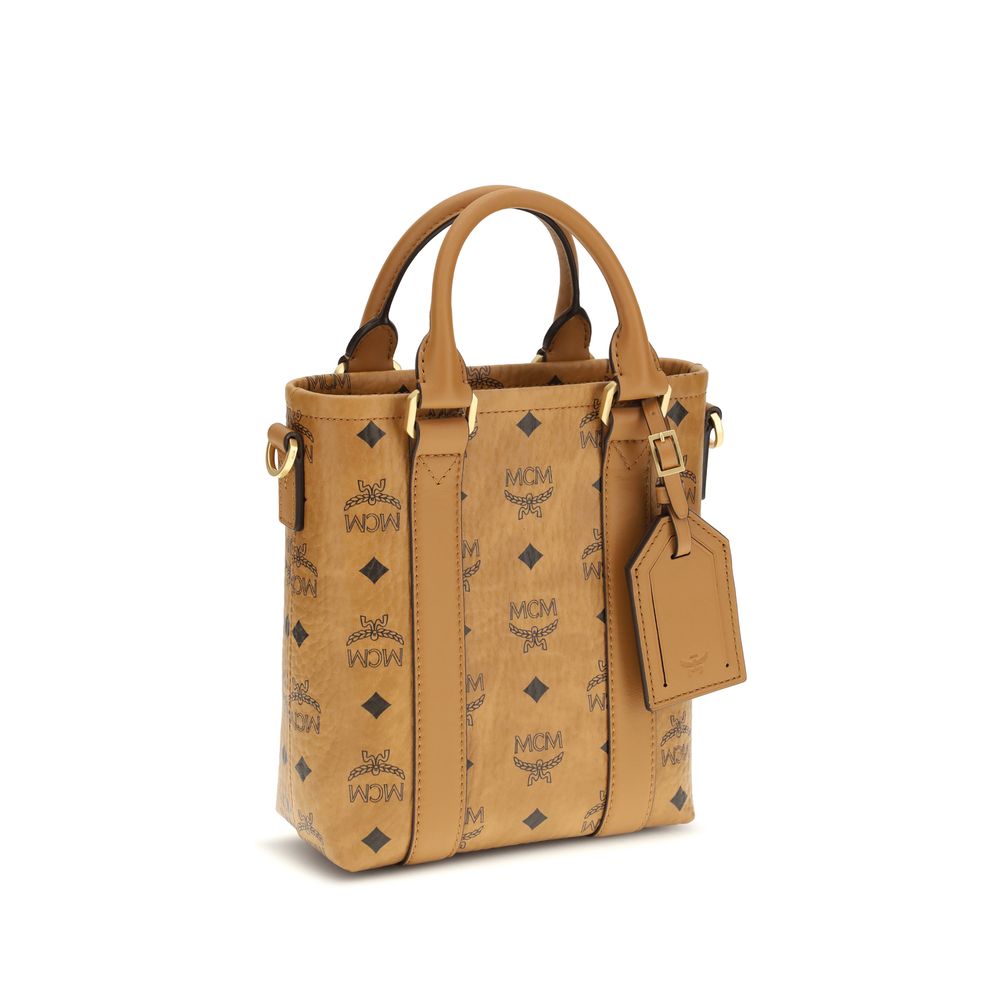 Brown Fabric Shoulder Bag