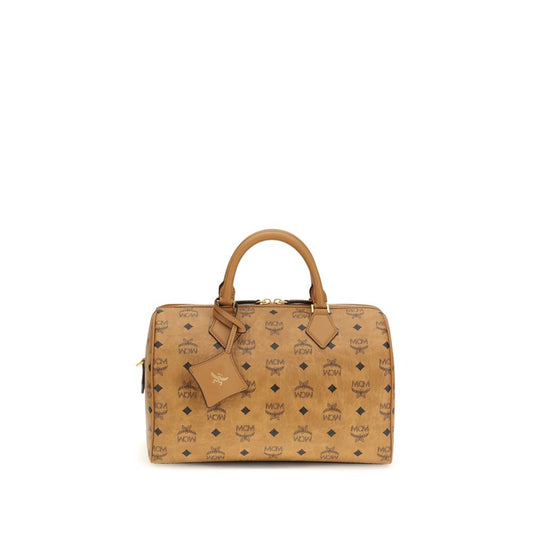 Brown Fabric Handbag