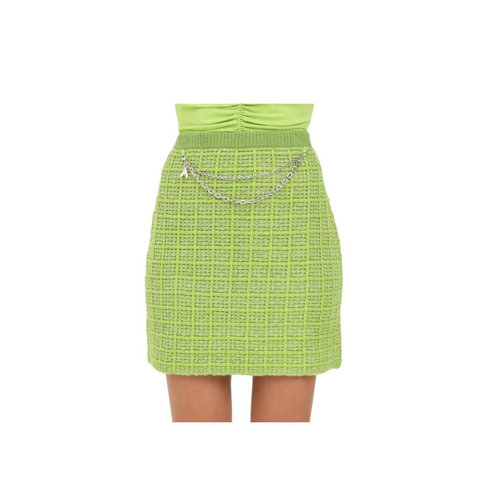 Multicolor Cotton Mini Skirt