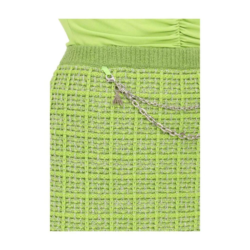 Multicolor Cotton Mini Skirt