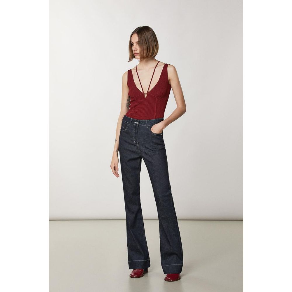 Red Viscose Shirt