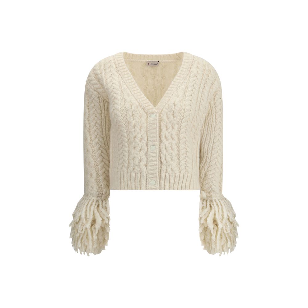 Beige Alpaca Vicugna Pacos Cardigan