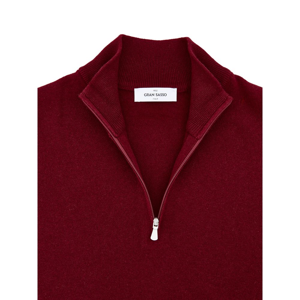 Red Wool Turtleneck