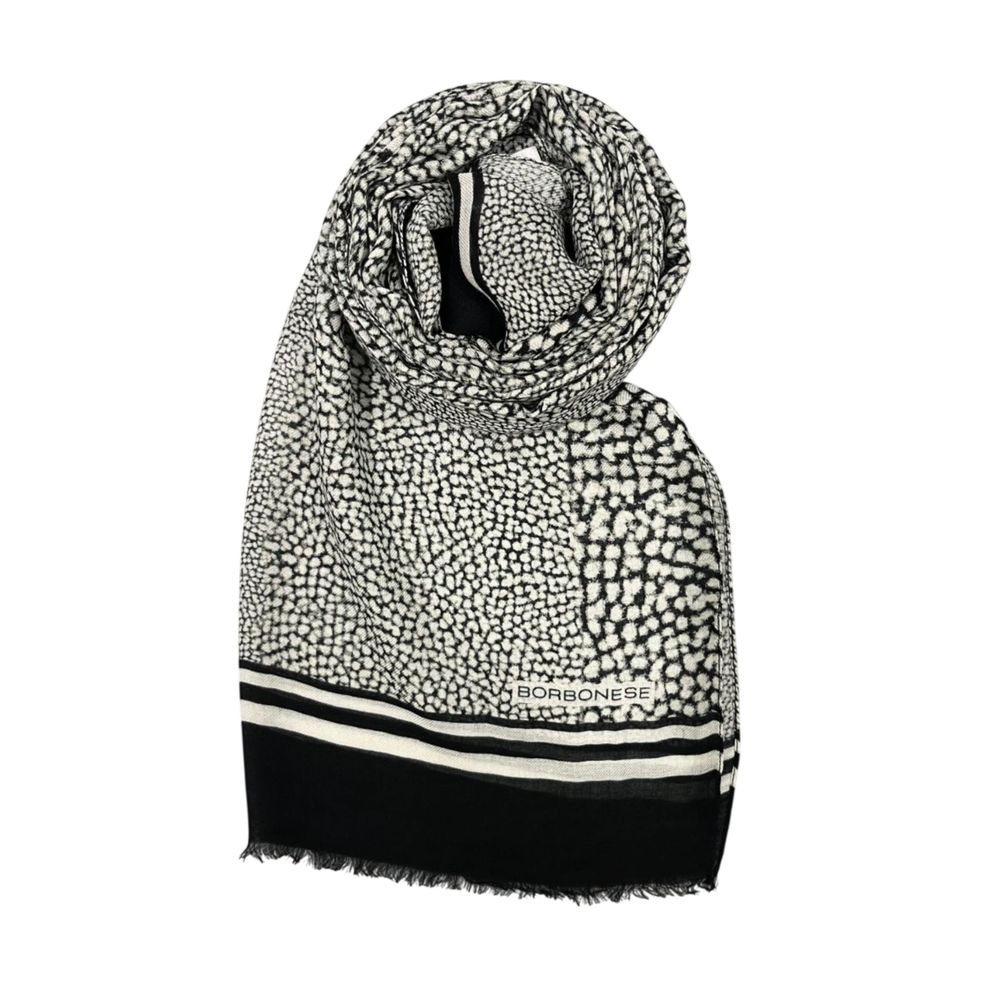 Black Modal Scarf