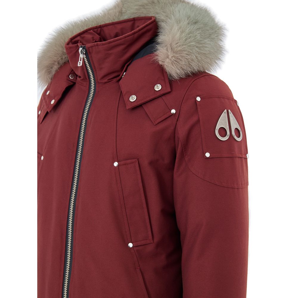 Red Nylon Parka