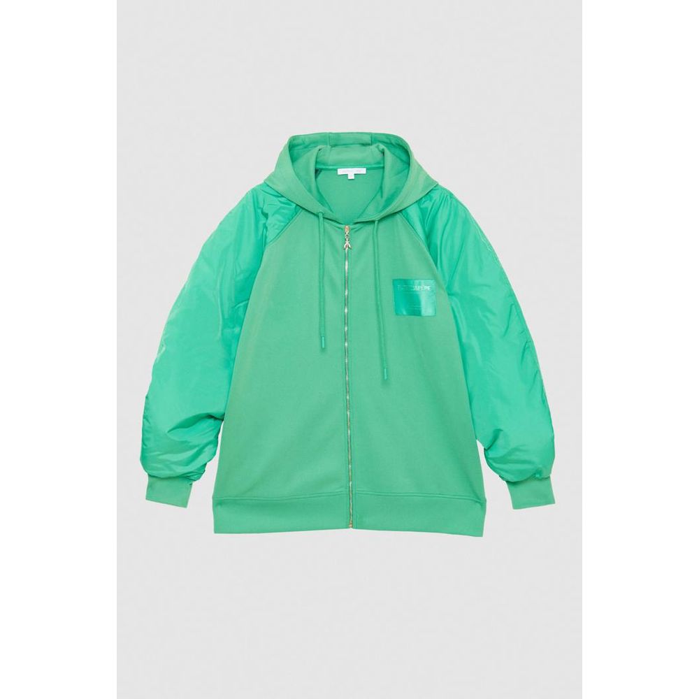 Green Polyester Sweatshirt