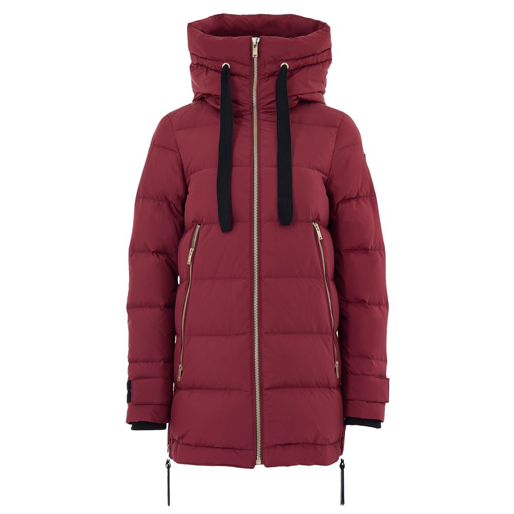 Bordeaux Nylon Coat