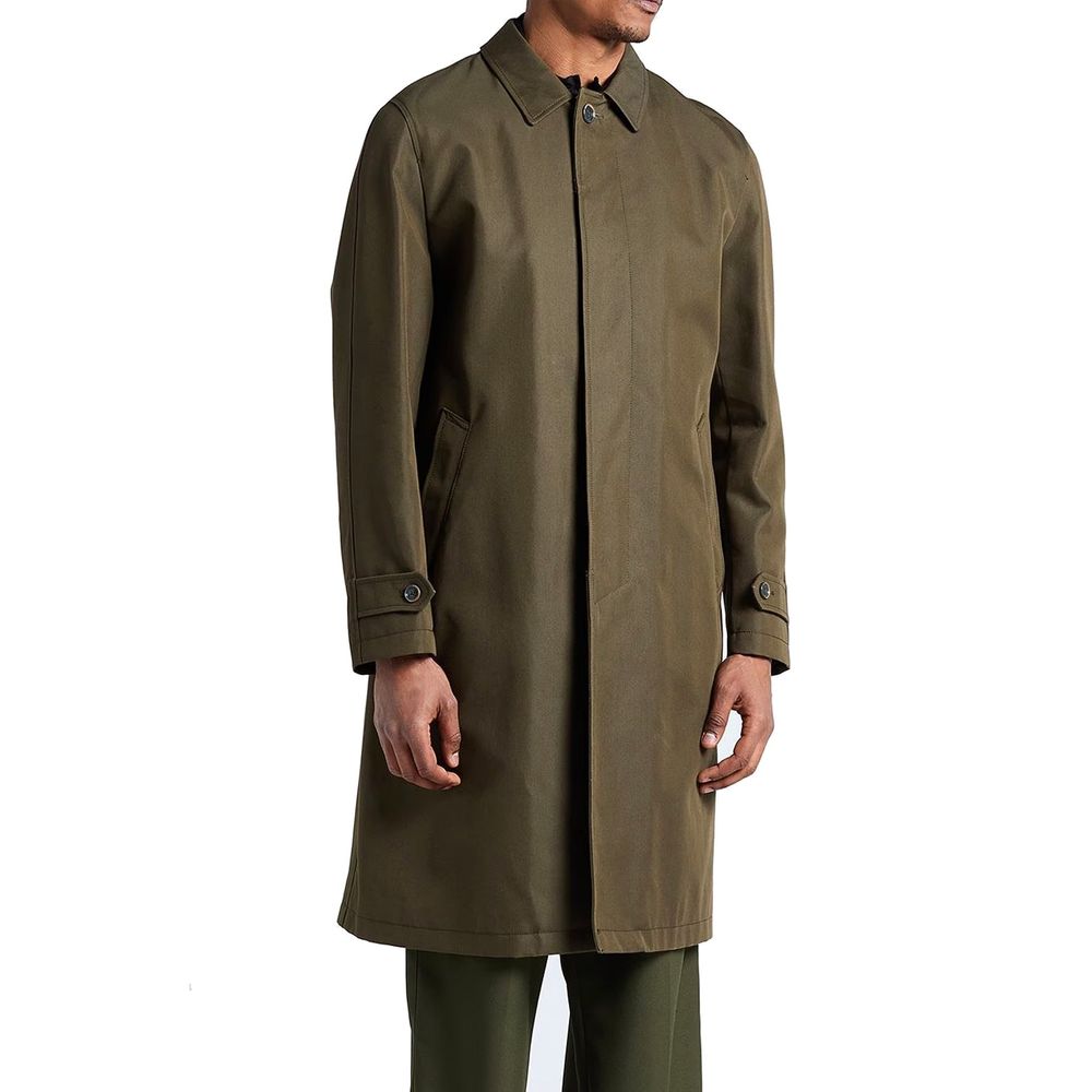 Bicolor Cotton Coat