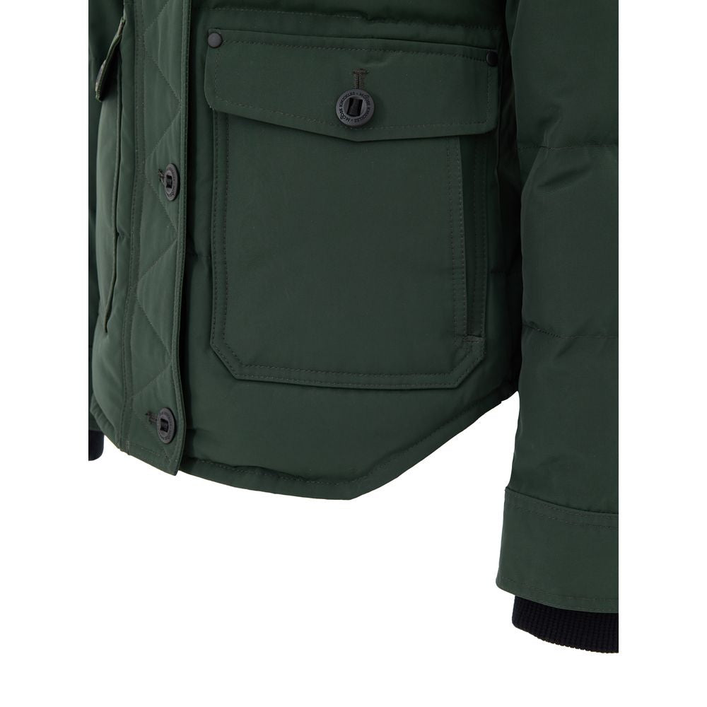 Green Nylon Coat