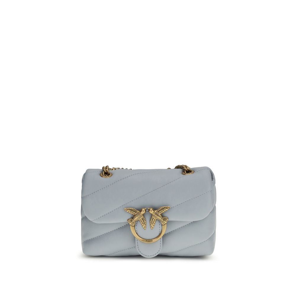 Blue Calf Leather Bos Taurus Shoulder Bag