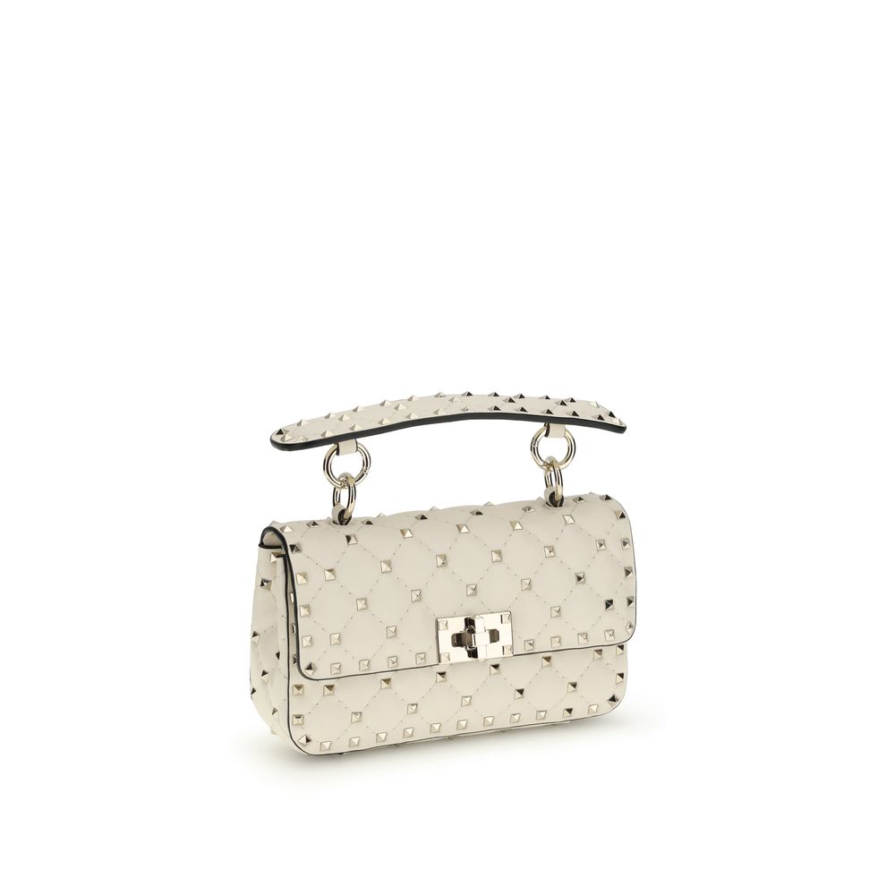 Beige Calf Leather Bos Taurus Handbag