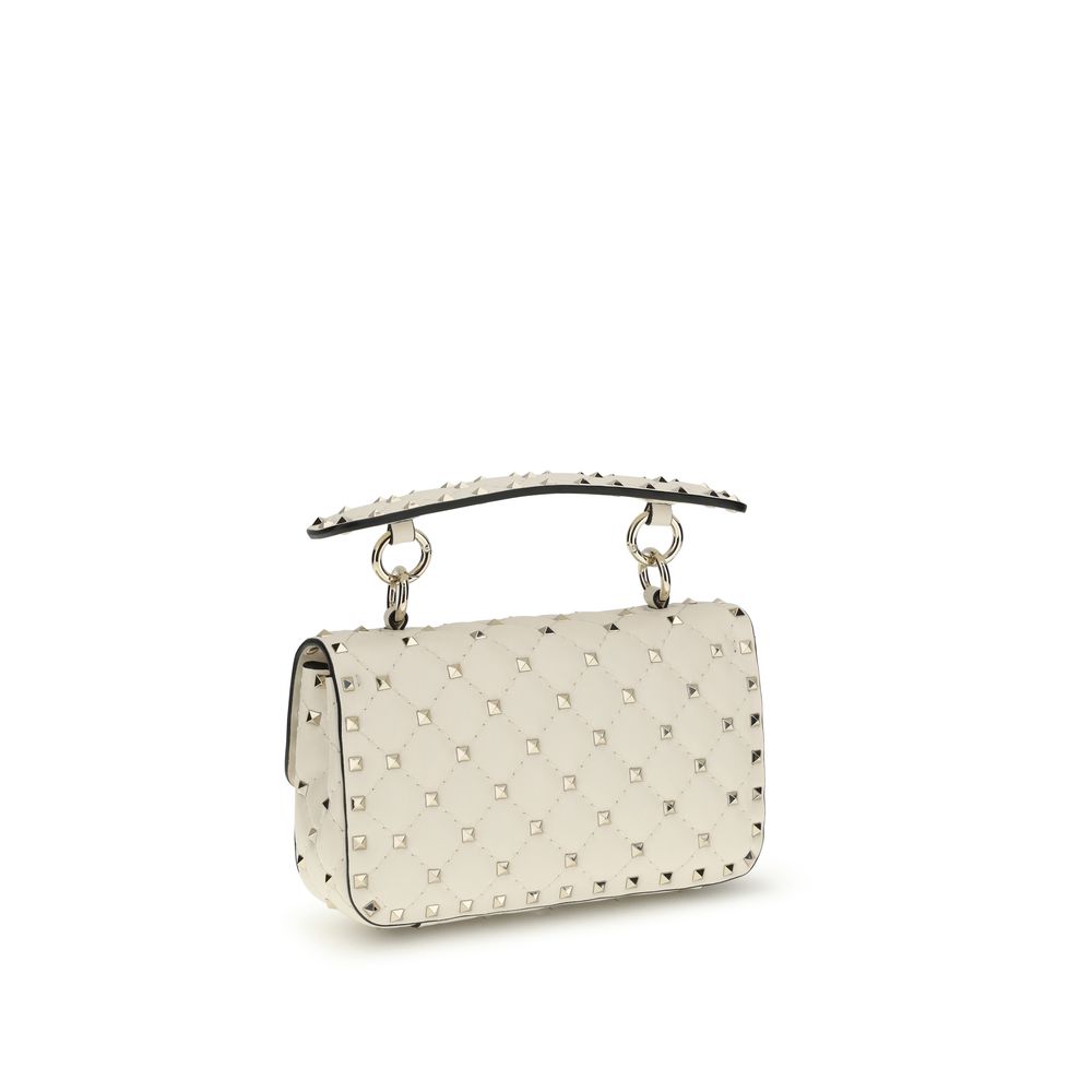 Beige Calf Leather Bos Taurus Handbag
