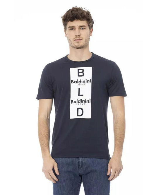 Blue Cotton T-Shirt