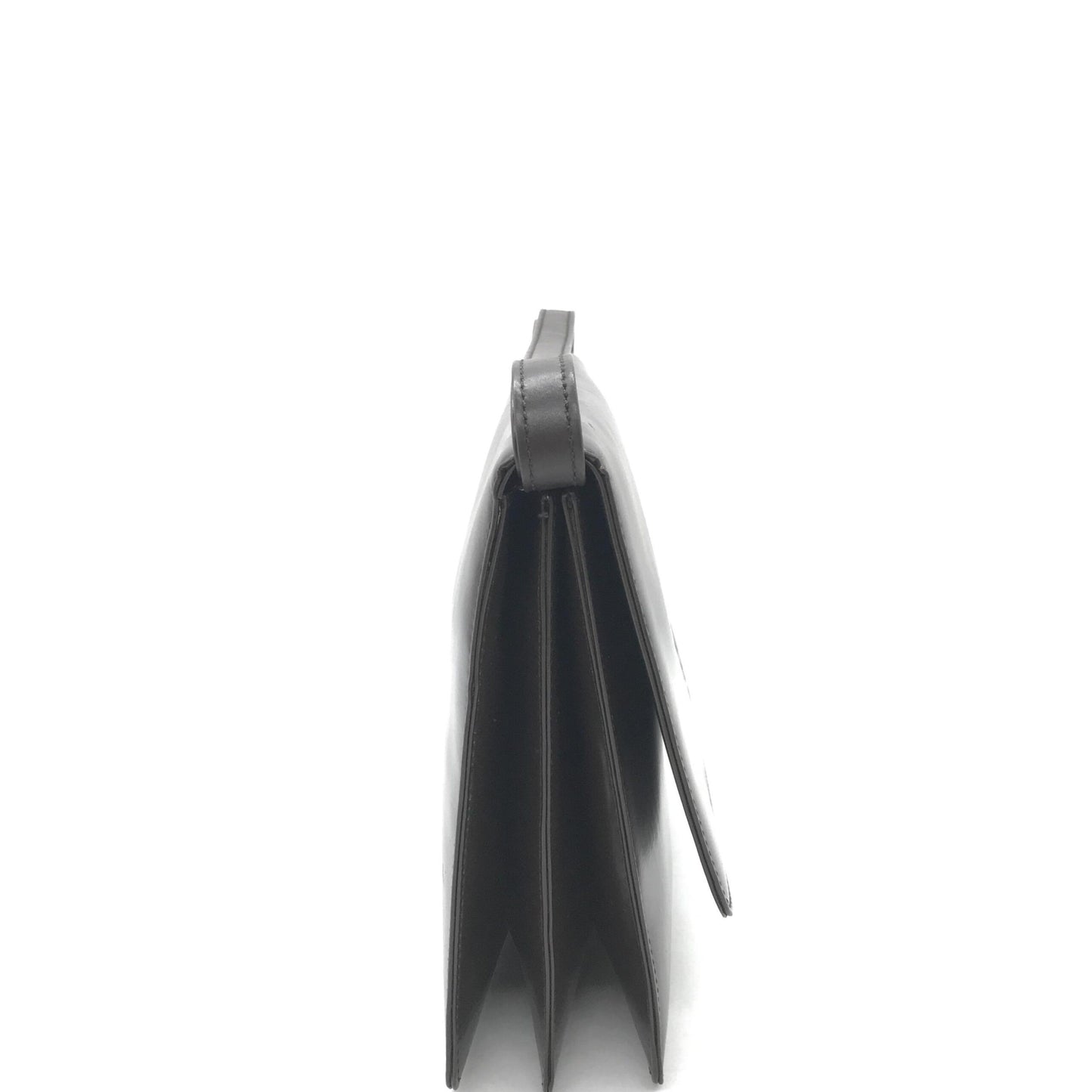 Black Leather Shoulder Bag