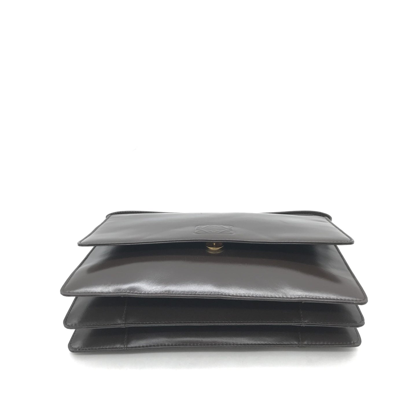 Black Leather Shoulder Bag