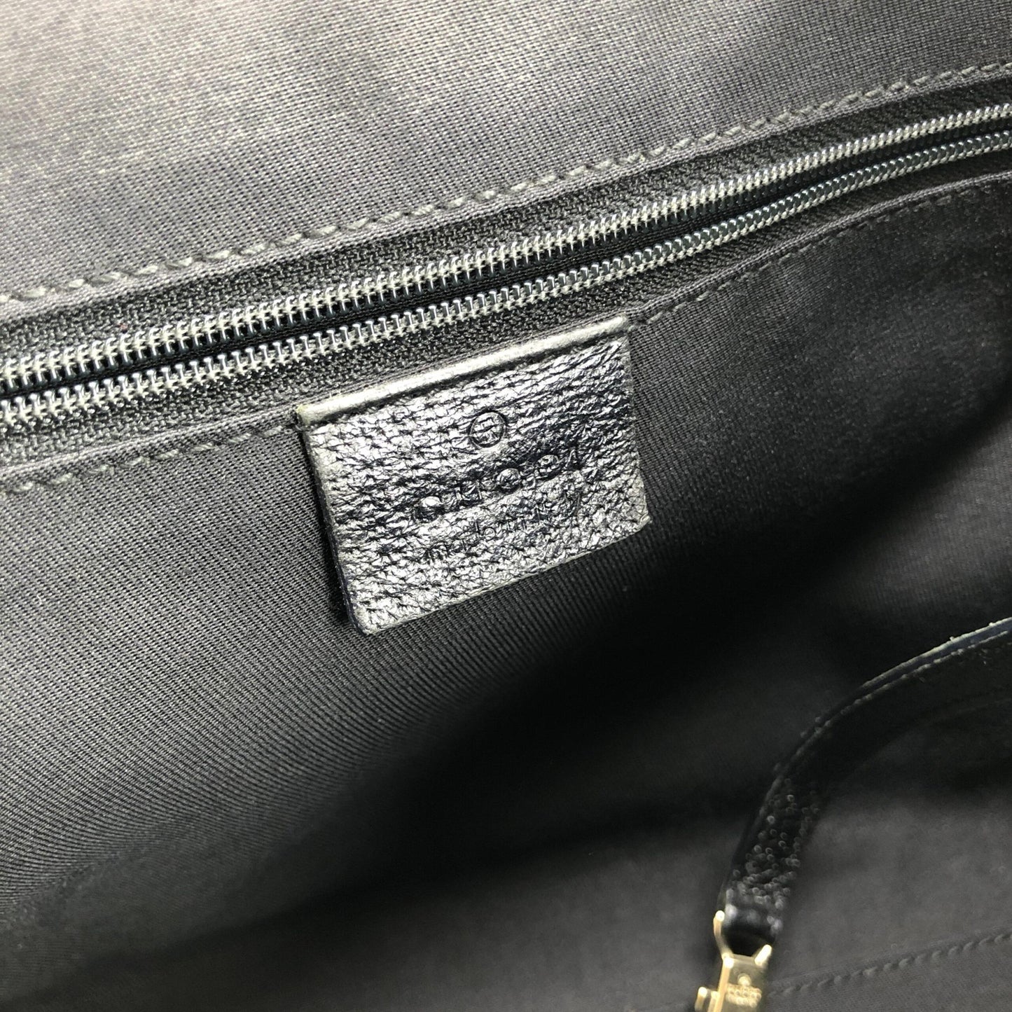 Black GG Canvas Tote Bag
