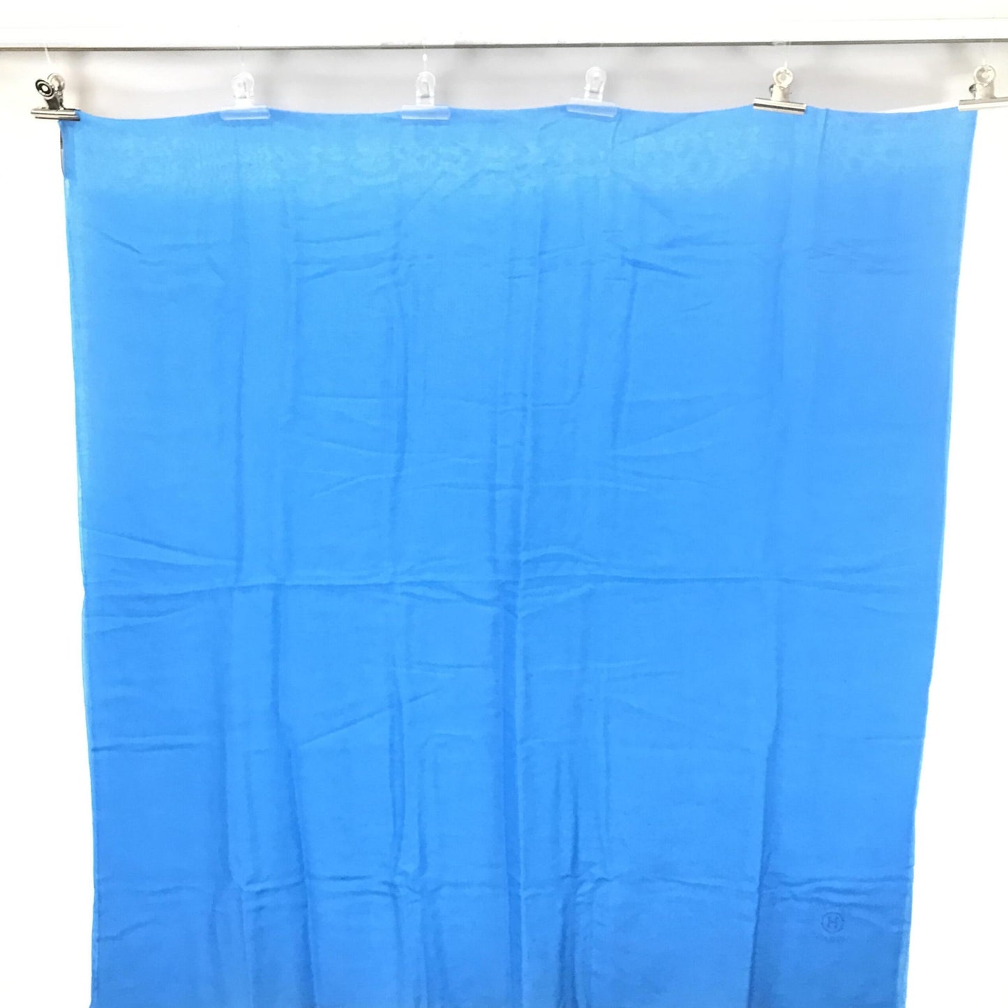 Blue Silk Scarf