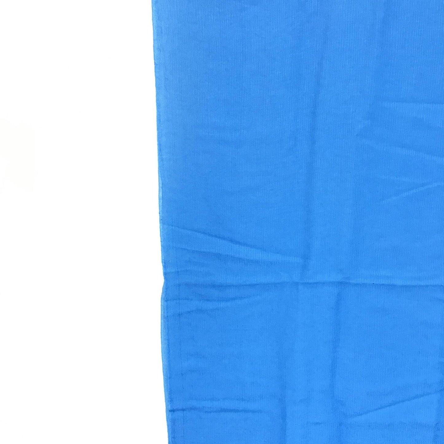 Blue Silk Scarf