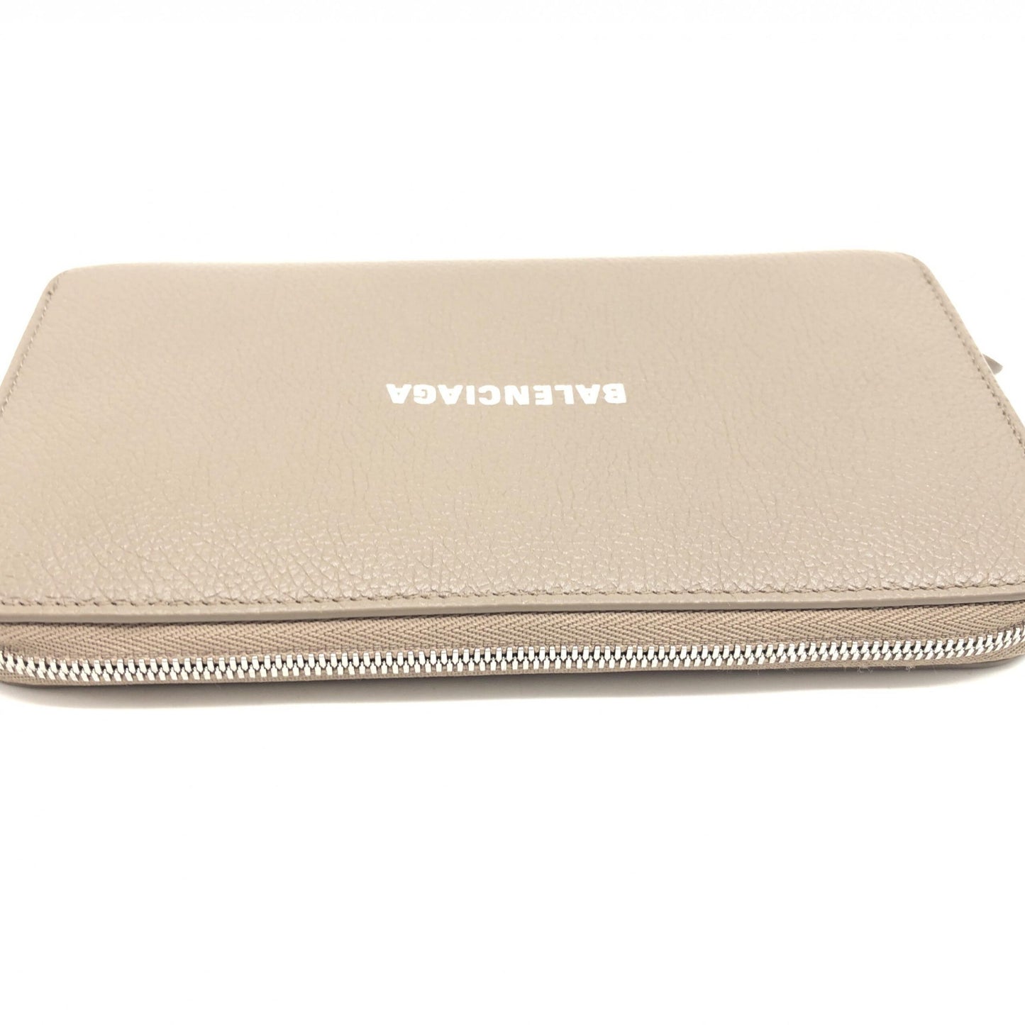Calfskin Zip Around Wallet