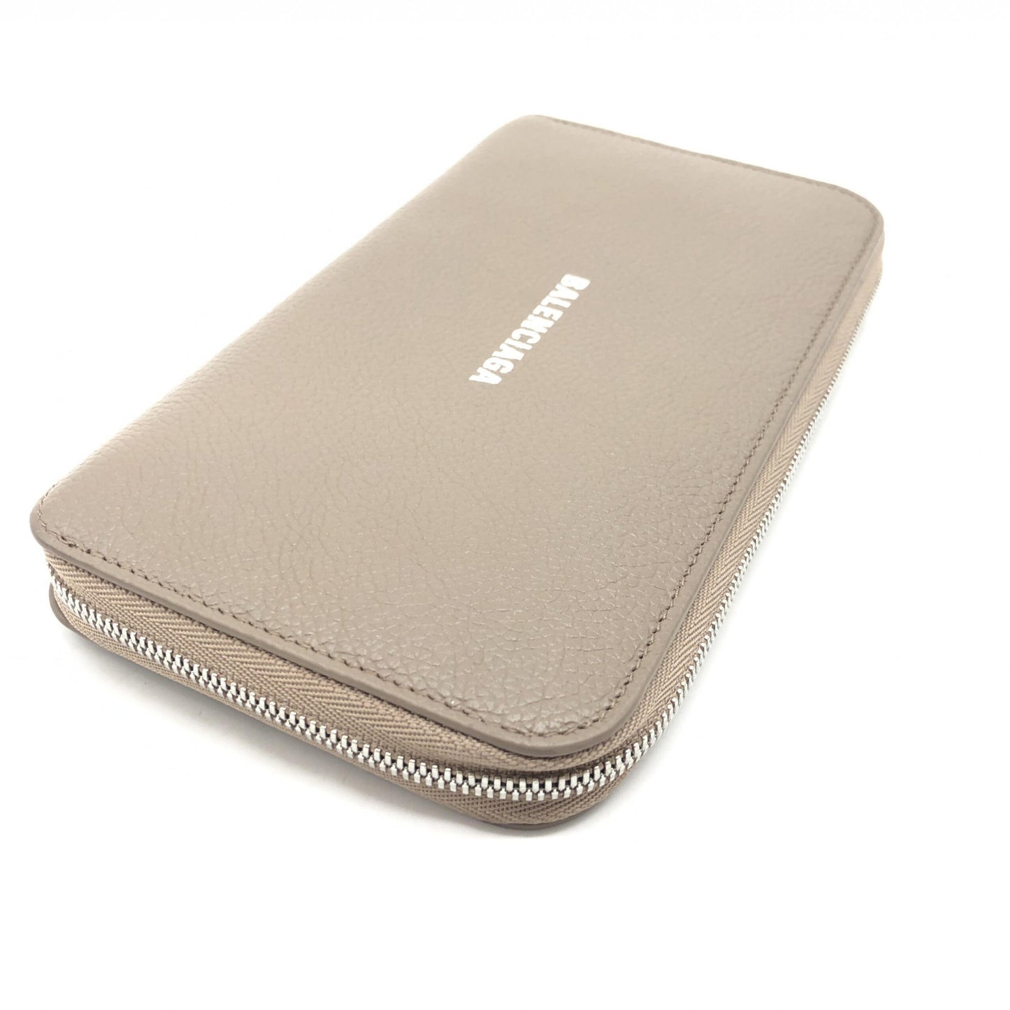 Calfskin Zip Around Wallet