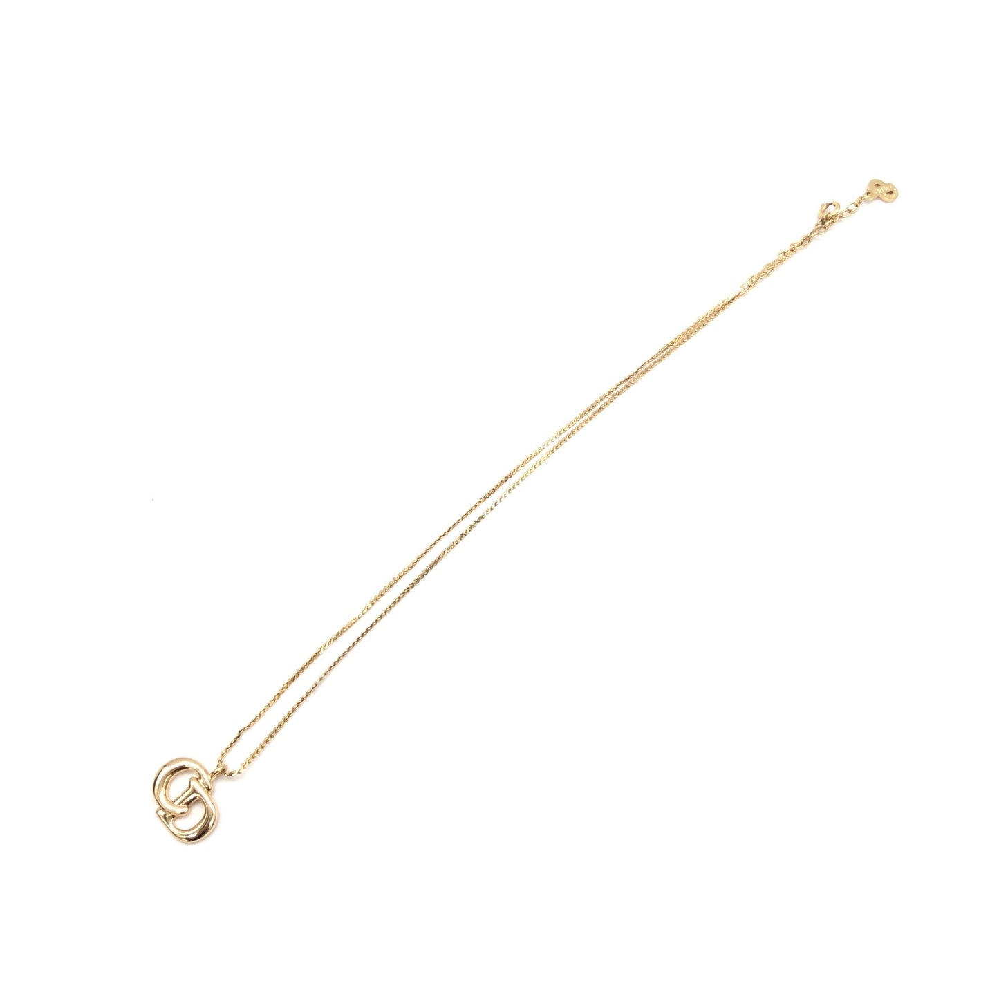 Gold Plated CD Pendant Necklace With Chain