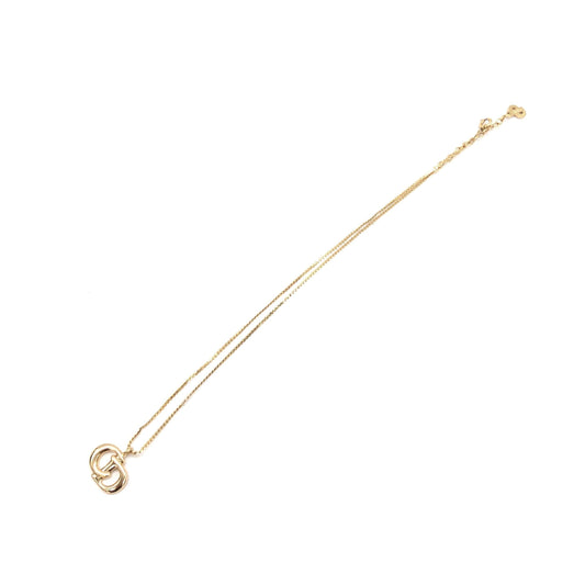 Gold Plated CD Pendant Necklace With Chain