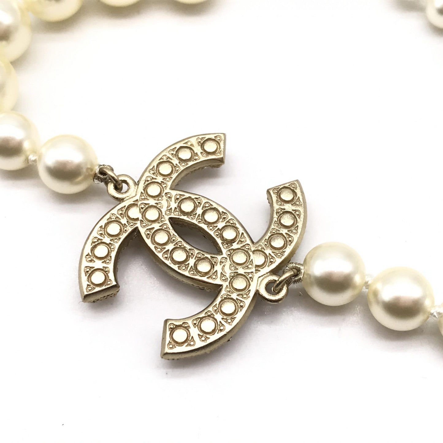 Pearl CC Necklace