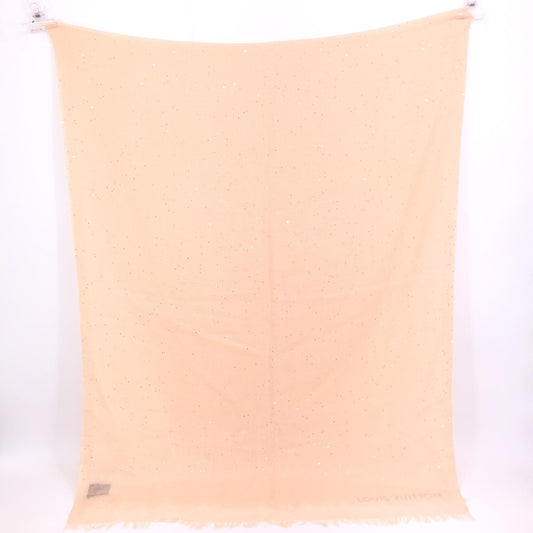 Pink Monogram Classic Shawl In Silk Mix