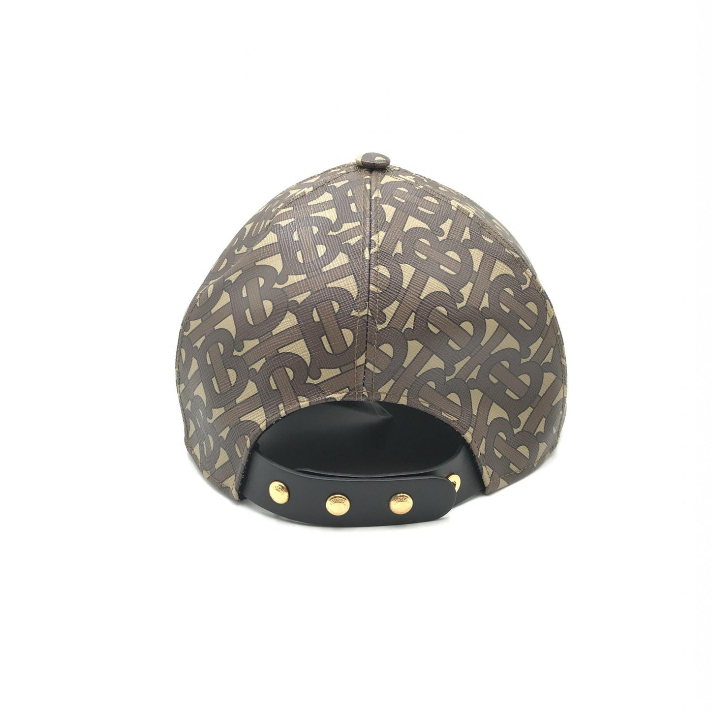 TB Monogram Baseball Cap In Brown