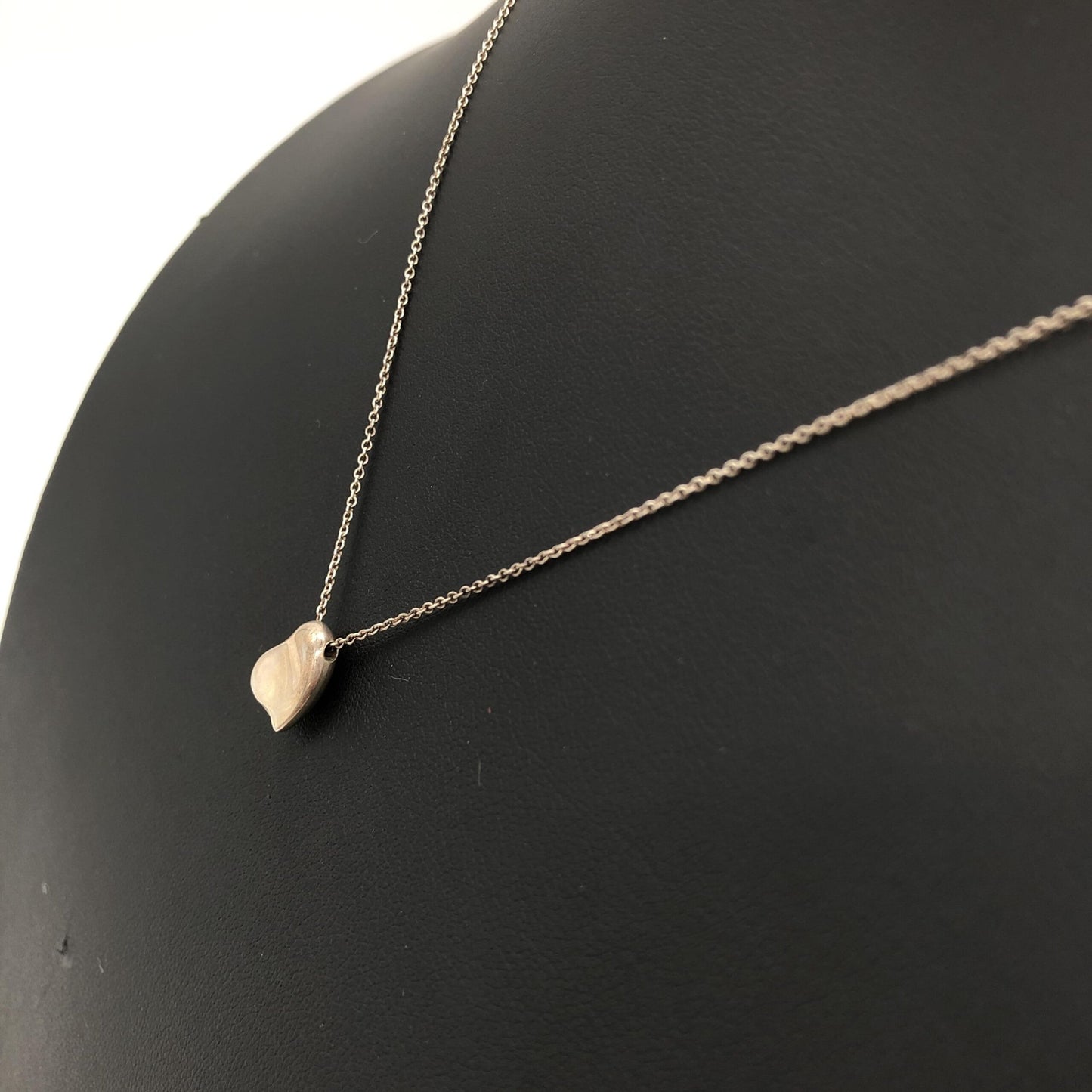 Tiffany Full Heart Necklace, Silver 925