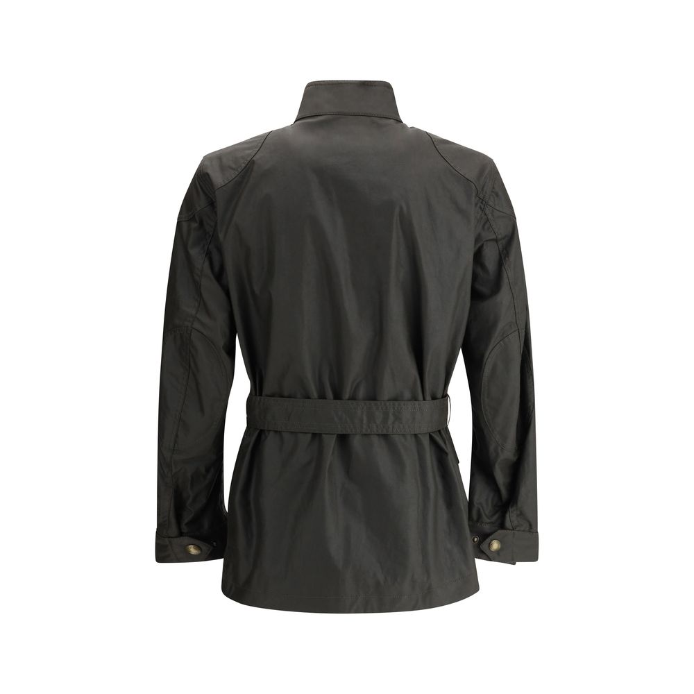 Bicolor Cotton Rain Coat