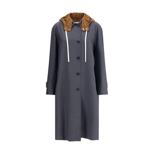 Gray Mohair Coat
